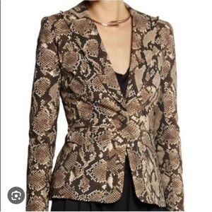 Altuzurra for target snake print one button blaze size m